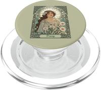 Marguerite Art Nouveau Classique PopSockets PopGrip pour MagSafe