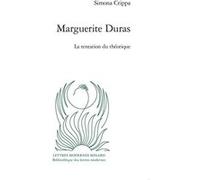 Marguerite Duras Simona Crippa (Auteur), Patrick Marot (Collection dirigée par), Philippe Antoine (Collection dirigée par), Christian Chelebourg (Collection dirigée par), Julien Roumette (Collection d