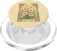 Marguerite printanière Art PopSockets PopGrip pour MagSafe