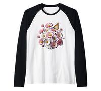 Marguerite Rose Marguerite Fleurs Monarque Papillon Formes Mania Manche Raglan