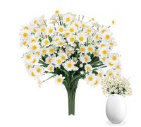 Marguerites artificielles comme de vraies fleurs artificielles marguerites petites fleurs pour l'extérieur marguerites en soie fleurs artificielles en plastique décoration