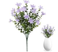 Marguerites artificielles, fleurs artificielles décoratives, fleurs artificielles décoratives pour chambre à coucher, bureau et décoration de table comme décoration de fleurs sauvages