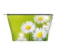 Marguerites Fleurs Florales, Trousse de Toilette Trousse de Maquillage Sac à cosmétiques Trousse de Toilette de Voyage Portable