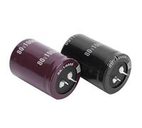Marhynchus 10 000 μF Condenseur électrolytique en Aluminium 60V pour LED -35x50 Mm D'équipement D'amplificateur Léger
