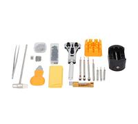 Marhynchus 165pcs Essentiels de Maintenance de Montre Professionnelle, Trousse à Outils de Réparation de Montres pour Le Remplacement de la Batterie et L'ouverture du Boîtier