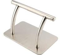 Marhynchus 2 Pcs de Repose de Pied en Acier Inoxydable élégant pour les Cheveux Coiffure - Dessage Salon Stable et Durable