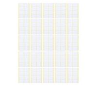 Marhynchus 200 Pièces de Ruban Adhésif Double Face Carrés Adhésifs Forts avec Conception Facile à Déchirer à la Main 1 X 1 Po Tampons Adhésifs en Résine Acrylique pour Décorations Murales