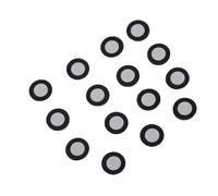 Marhynchus 200pcs 3D Suivi Magnétique Dot 3D Marqueurs de Balayage des Marqueurs de Mouvement pour L'analyse de la Marche de Mouvement avec Adhésif Magnétique