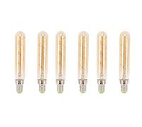 Marhynchus 2pcs E14 Ampoule LED 3W 220-240V Ampoule Tubulaire Dorée pour Suspension Applique Scones Lampe de Bureau