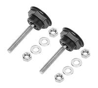 Marhynchus 2pcs Universal Hood Pin Bonnet Lock Hood Hood Release Recul Button Bouton de Pare-chocs pour une Protection de Voiture de Course à Grande Vitesse (32 mm)