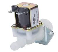 Marhynchus 3/4in électrovanne électrique, électrovanne d'eau d'entrée 220V, connecteur en plastique à Guide 1 voie pour la maison utilisant 220V