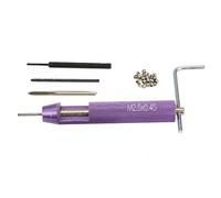 Marhynchus 304 Kit de Réparation des Inserts Filets en Acier Inoxydable, pour Réparation Automobile, M2.5 * 0,45 Type, avec Ensemble d'outils d'installation