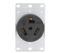 Marhynchus 30A 125V 250V NEMA 10-30R Prise de Puissance de Prise de Sortie Pobite électrique avec Coque PA66 PA66 pour le Séchoir Générateur