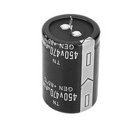 Marhynchus 4 PCS 450V 470 μF Condensateur électrolytique en aluminium: Haute Tension, Longue Durée de Vie, pour la Machine de Soudage de L'onduleur