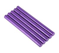 Marhynchus 5 Bâtons de Cire d'étanchéité pour Pistolet à Colle 10 Couleurs Bâtons de Joint de Cire pour Lettres Non Bâtons de Cire de Cire pour Invitations Enveloppes Artisanat (PURPLE)