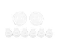Marhynchus 6PCS Duckbill Valves 2PCS Protecteurs de Reflux Réglez Les Pièces de Remplacement en Silicone pour M5 Wearable Montpump for Moms