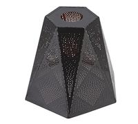 Marhynchus Abat-jour en Fer forgé avec Design Creux sculpté pour Ampoule E26 E27, 8,3 X 6,3 X,9 Pouces, Style Moderne Crée un Bel Effet D'ombre pour Chambre à Coucher, Salon