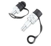 Marhynchus Accouplement Hydraulique à Connexion Rapide, Durable, Joint Sûr, Coupleur en Acier plaqué Cr pour Tuyau Haute Pression avec Clapet Anti-retour