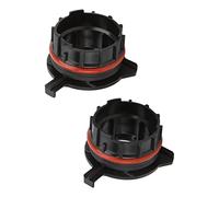 Marhynchus Adaptateur d'ampoule TK-124 H7 Boucle de Base LED, Matériau ABS 100 W 9-36 V IP68 étanche pour la Conversion Halogène en LED dans les Voitures, Camions, SUV