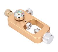 Marhynchus Adaptateur de Valve de Plongée DIN, Adaptateur de Recharge de Réservoir de Plongée en Alliage D'aluminium avec Manomètre 40 MPa pour Valves Standard K J H, Fusils PCP,