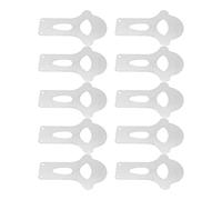 Marhynchus Air Compressor Intake Valve Plate, 10-Pack Cast Iron 90 Series | Cylindre standard 90 Fit, entretien de la pompe à langue, face de contact fraisée avec précision, alliage stabilisé à la