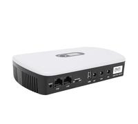 Marhynchus Alimentation de Sauvegarde de la Batterie UPS 10400mAh Source d'alimentation de Sauvegarde Portable avec écran LCD Affichage 5V 9V 12V DC POE15V 24V Sortie pour (Prise UE)