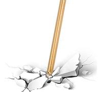 Marhynchus Aluminium Alliage Pointeur de Bâton de Plongée Durable pour Le Sport D'aventure sous-Marine avec Longe - BlackBlueredSilver, 13,8 Pouces, 1pc (Gold)