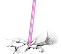 Marhynchus Aluminium Alliage Pointeur de Bâton de Plongée Durable pour Le Sport D'aventure sous-Marine avec Longe - BlackBlueredSilver, 13,8 Pouces, 1pc (Rosé)