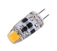 Marhynchus Ampoule G4, LED BiPin à Gradation en Silicone, Angle de Faisceau de 360° 2W 200LM pour l'éclairage Domestique et le Bureau (Blanc chaud)