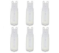 Marhynchus Ampoule G9 à intensité Variable 32 LED 7 W Protection des Yeux Pas de Bourdonnement Lumière à 360 Degrés avec Durée de Vie de 50 000 Heures pour Lustre, Plafonnier, Applique (Lumière