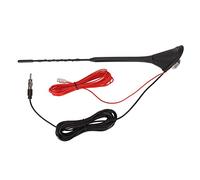 Marhynchus Antenne Autoradio Universelle FM AM à Gain élevé 7 DB Amplificateur intégré Câble 12 V DC 5 M avec Transmission Rapide et Signal Stable pour la Plupart des Voitures et Véhicules
