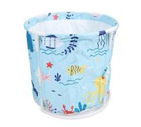 Marhynchus Baignoire Portable, Baignoire Pliable Multifonctionnelle pour le Bain, le Trempage et le Lavage, une de Bain Spa Pratique et Pratique pour, les à Remous (BLUE)