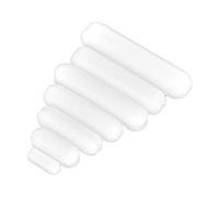 Marhynchus Barres D'agitation Magnétiques en PTFE, Tige D'agitation de Type C avec Aimant Puissant pour la Recherche en Laboratoire, Biochimie, Usage Médical, 7 Pièces