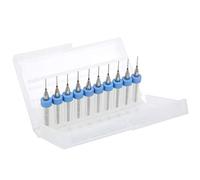 Marhynchus Bit de Buse de Buse de Nettoyage de la de la 3D - 10pcs Tungsten Carbide Micro-forets Bits 0,5 Mm - Conçu pour L'amélioration de la Paroi de Trou de Précision pour les Cartes CNC et