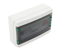 Marhynchus Boîte de Combinaison PV DC, Boîte de Combinaison Solaire en PVC 1000 V 4 Entrées 1 Sortie, étanche IP65 avec Fusible de Sectionneur DC, Protection contre les Surtensions pour Système