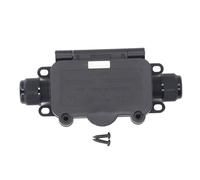 Marhynchus Boîte de Jonction à 2 Voies, Boîte électrique Extérieure Résistante à L'eau IP68 450 V 40 A, avec Matériau PA66 de qualité Supérieure et Joint en Silicone, pour éclaira
