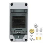 Marhynchus Boîte de Protection de Distribution Transparente Matériau ABS PC IP65 étanche à L'eau avec Rail de Guidage intégré pour équipement de Communication électrique Intérieur Extérieur