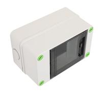 Marhynchus Boîte électrique étanche à L'eau Boîte de Distribution D'énergie étanche de Disjoncteur Résistante à L'eau 4 Voies IP66 PC Boîtier en Plastique en Alliage ABS avec