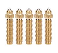 Marhynchus Buse Bimétallique, Buse D'imprimante 3D en Laiton et Acier trempé avec cavité Agrandie et Extrusion Lisse pour, Carbon, PLA, ABS, TPU, PETG