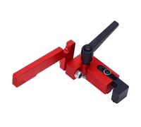 Marhynchus Butée Rabattable de Clôture Réglable en Alliage D'aluminium F75 de Type T pour Système de Jauge à Onglets, Outil de Travail du Bois avec Conception Verrouillable pour une