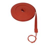 Marhynchus Câble Chauffant en Silicone 25 X 10 000 Mm 1000 W, Ruban Chauffant Flexible et étanche avec Fil en Alliage Ni Cr pour Compresseurs AC, Tuyaux, Réservoirs, Toit RV (220V)