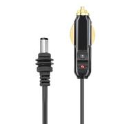 Marhynchus Câble d'alimentation CC de 2 M, Cordon d'alimentation Externe étanche IP68 18 AWG pour Mini Antenne Satellite, Voiture, Camion, Bus, Bateau, Construction en Cuivre PVC Durable Plug and