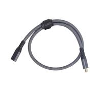 Marhynchus Câble D'extension USB C, Câble USB C à Charge Rapide 240 W avec Transfert de Données 20 Gbit/s et Sortie Vidéo 4K 60 Hz (0,5 m / 1,6 pi)