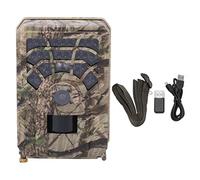 Marhynchus Caméra de Sentier 5MP 2560 X 1440 IP56 720P ABS HOSING Infrared Game Came Came avec Une Vitesse de Déclenchement de 0,8 S pour la Chasse, la Surveillance de la Faune, la Sécurité