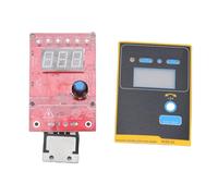 Marhynchus Carte de Commande de Soudeuse par Points, Module de Contrôleur de Courant à Double Impulsion à Affichage Numérique 100 A avec Réglages Simples et Doubles Réglables pour (220V)