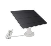 Marhynchus Chargeur de Panneau Solaire 12W avec Silicium Monocristallin pour Caméra de sécurité, Panneau Solaire Extérieur pour Sonnette, Ventilateur, Lampe de Poche