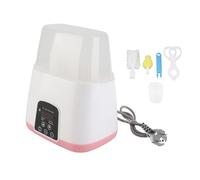 Marhynchus Chauffage de Biberon, 2 sur 1 Chauffage Rapide Le Dégivrage Conserve les Nutriments avec un Nettoyage chronométré de Nettoyage à la Vapeur pour les (Prise UE 220V)