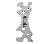 Marhynchus Clé Spéciale pour Installation de Douche avec Jauge à Nivellement Automatique et Poignée Ergonomique pour Plombiers et Propriétaires en Acier Inoxydable