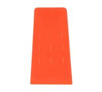 Marhynchus Coin D'abattage d'arbre avec Pointes, 8 Pouces, Coin de Fendage de Bois en Plastique ABS Robuste pour Une Exploitation Forestière Sécurisée, Protection de la Tronçonneuse, (Orange)