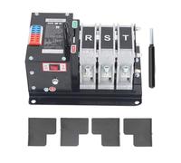 Marhynchus Commutateur de Transfert Automatique 3P Double Puissance, Commutation en Milliseconde AC 400 V pour Système D'alimentation de Secours Domestique Industriel Commercial (100A)